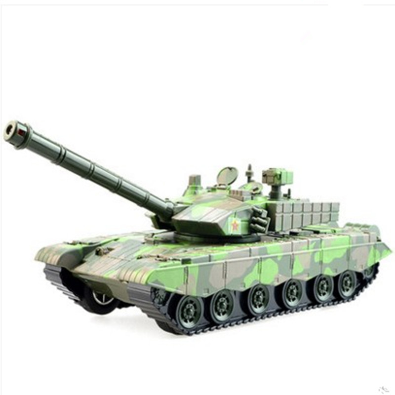 T99坦克正品1:48 T99主战坦克车合金模型儿童玩具