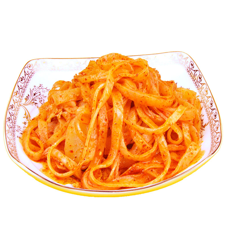 西岐風韻香辣搟面皮陜西特產(chǎn)涼皮西安寶雞岐山名小吃6袋真空包裝