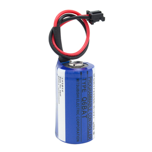三菱CR17335SE-R Q6BAT Q系列PLC CR2/38.L (3V)锂电池GT15-BAT