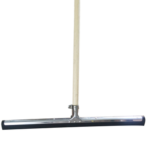 进口KTV木柄大刮刀推水器卫生间大理石海棉橡胶木柄不锈钢地板刮