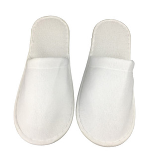 酒店宾馆客房一次性拉毛绒拖鞋居家待客防滑拖鞋100双包邮可定制