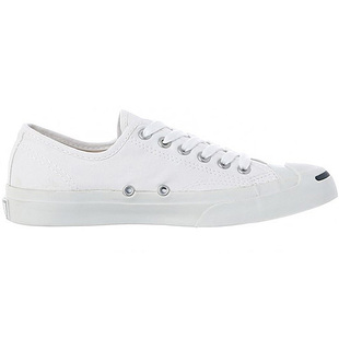 Converse匡威Jack Purcell经典开口笑白帆布板鞋164056C 164057C