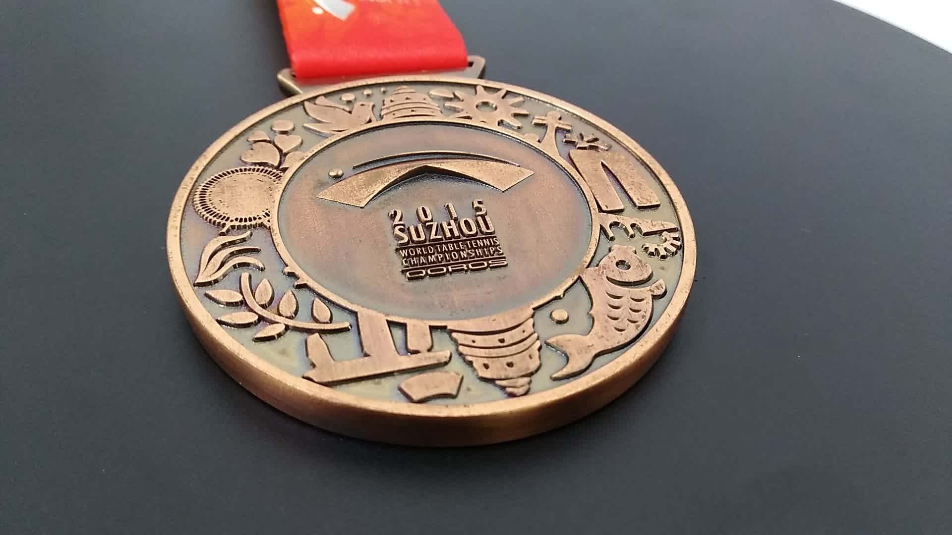 70mm 3d Custom Zinc Alloy Award Metal Marathon Competition Sports