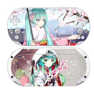 PSV1000/2000游戏机贴纸贴膜痛贴 东京食尸星空 初音动漫厂家直销