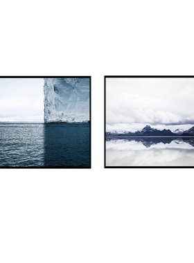 简约现代风客厅卧室床头装饰画