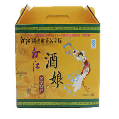12瓶/盒客家手工长汀黄酒月子酒