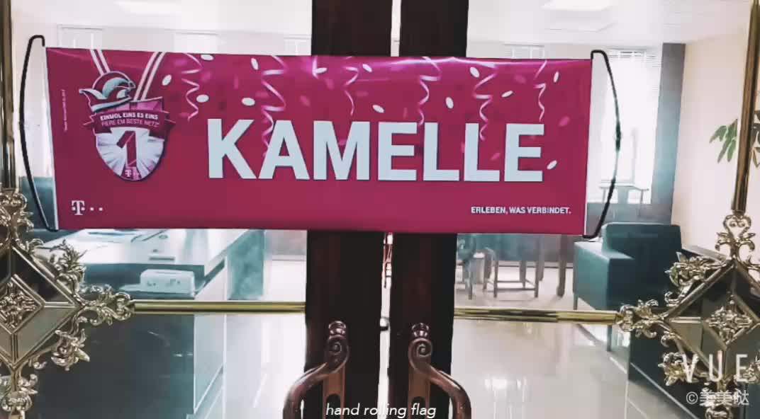 Hand Retractable Hand Rolling Flag & Fan Scrolling Banner Buy Hand