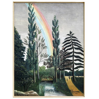 多梅卢梭rousseau艺术风装饰画