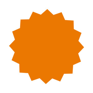 厂家直销POP荧光纸 爆炸贴四色可选 10个/包 海报荧光纸中号YG005