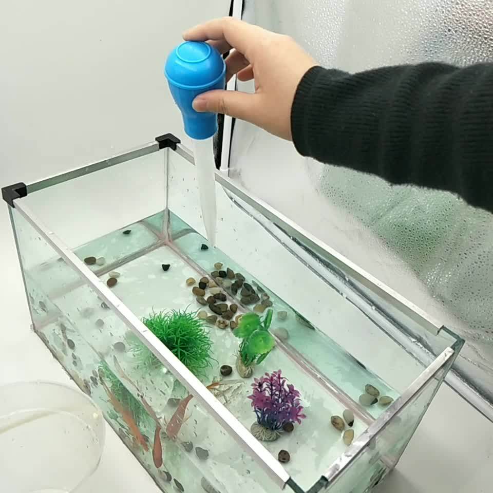 Multipurpose Mini Water Changer Cleaning Tool Dropper Feeder For Small