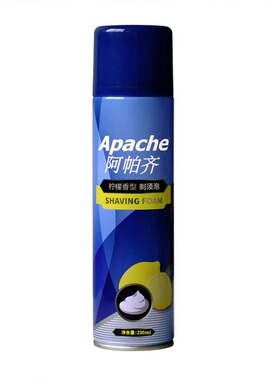 软化胡须剃须泡沫Apache/阿帕齐