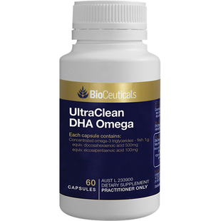 澳洲Bioceuticals土豪孕妇深海鱼油DHA欧米伽3有益胎儿大脑60粒