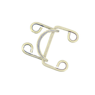 高档全铜大号风纪扣挂钩纽扣扣子风衣皮衣外套搭扣皮草貂皮勾子