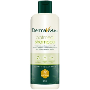 澳洲直邮DermaVeen康漾燕麦抗敏去屑洗发水清洁止痒改善毛躁500ml