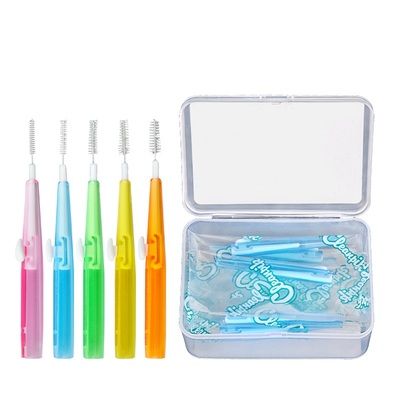 欧洲cleanpik推拉式齿间刷60支