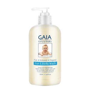 澳洲GAIA 婴儿洗发沐浴二合一 有机天然温和配方 500ml