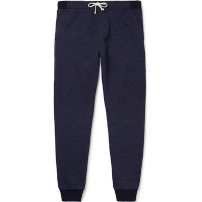 j.crew抓绒束脚修身慢跑裤卫裤