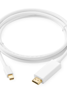 苹果Macbook笔记本一体机雷电2迷你dp转HDMI接电视雷劈闪电投影仪