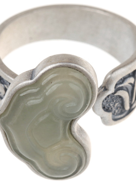 如意渔莲纯银饰品手工三生三世