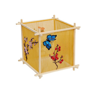 春节灯笼儿童古风装饰手工仿古制作diy材料汉服手提花灯中式宫灯