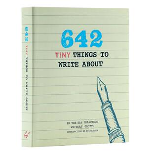 【中商原版】642件小东西:写 英文原版 642 Tiny Things to Write About