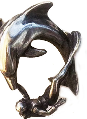 造物星球xfrog潜水员大白鲨海豚