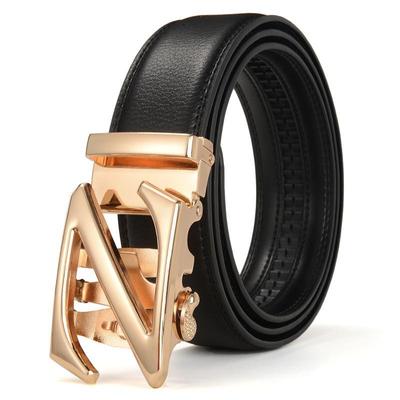 韩版潮流商务风猎豹自动扣腰带