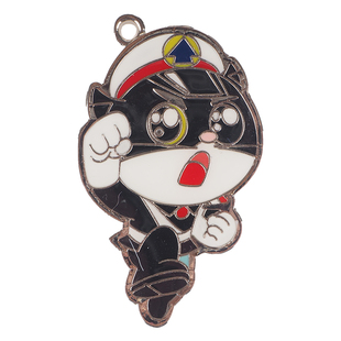 美影正版 黑猫警长一只耳葫芦娃蛇精蝎子精舒克贝塔钥匙扣挂件