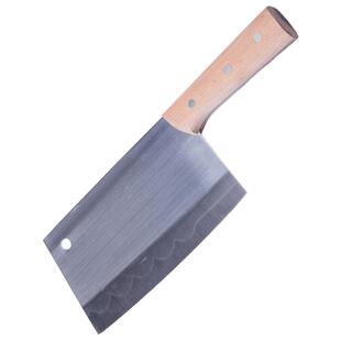 楚家刀厚口文武刀斩切两用刀多用刀锻打不锈钢菜刀传统中式切片刀