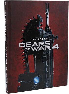 现货 英文原版 The Art of Gears of War 4 战争机器4 游戏设定艺术画册 XboxOne