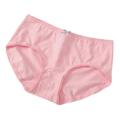 蝶安芬中腰包臀纯棉三角内裤女