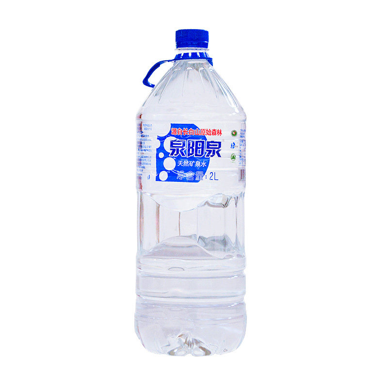 泉阳泉天然矿泉水2L*6桶长白山天然饮用弱碱水无气饮用水_虎窝淘
