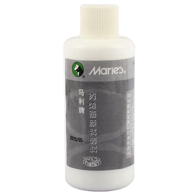 马利牌丙烯颜料调料调和液