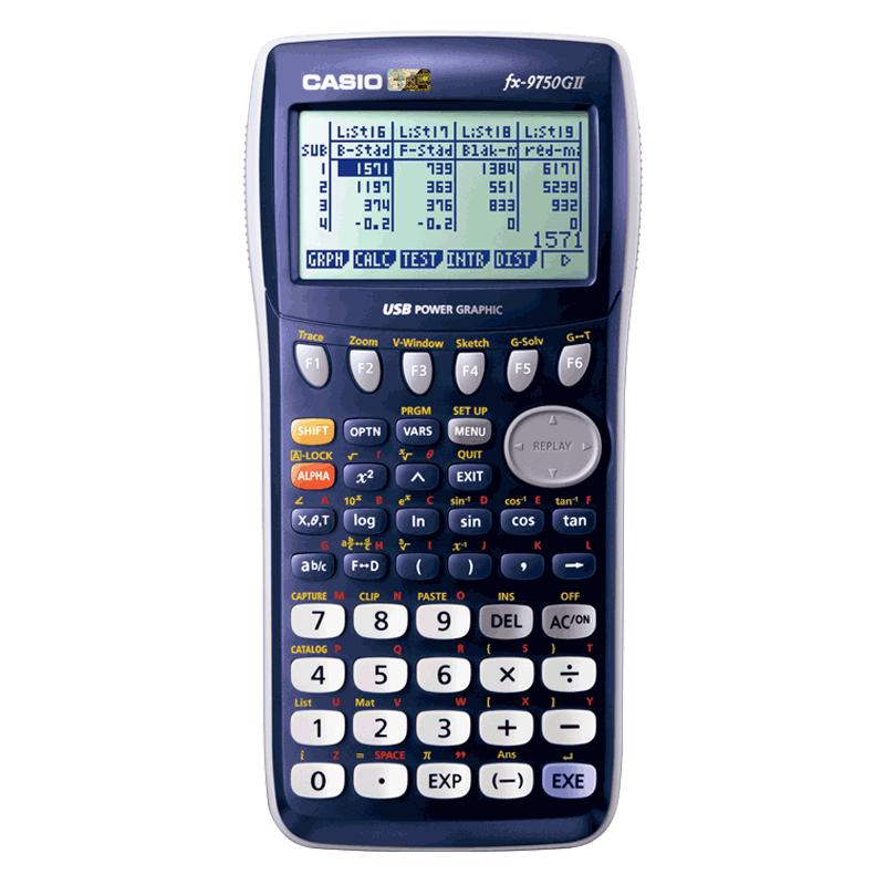 卡西欧图形计算器FX-9750GII