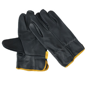 佳护牛皮电焊耐高温防烫长短款柔软耐磨焊工焊接隔热防护手套通用