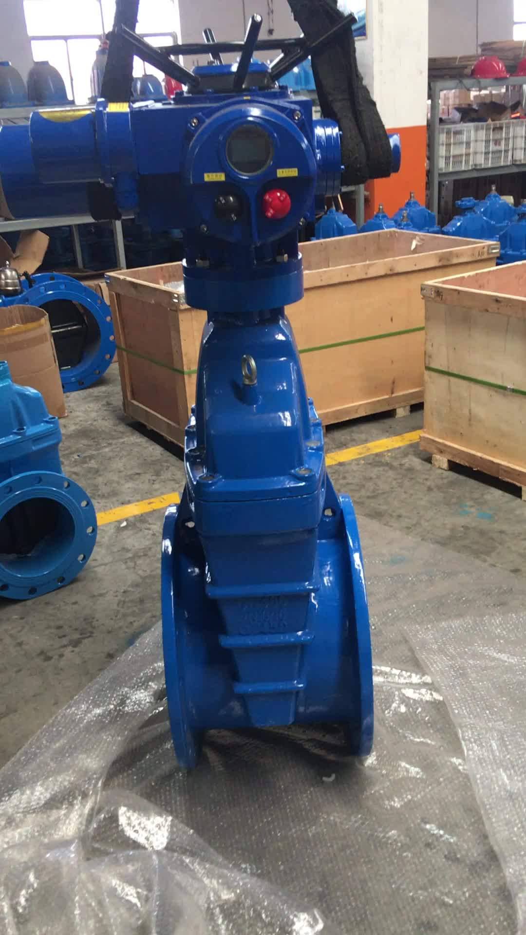 Z945x16q Ggg50 Ductile Iron Electric Actuated Gate Valve Buy