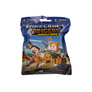 我的世界Minecraft 正版周边 随机钥匙挂扣环圈 包挂件 迷你手办