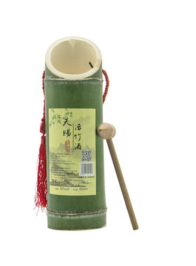 竹筒酒52度整箱原生态瓶装