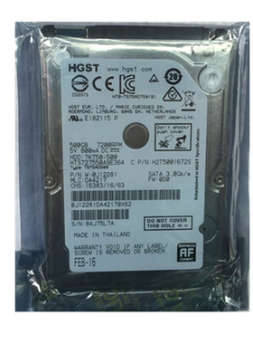 全新7200转日立500G笔记本硬盘