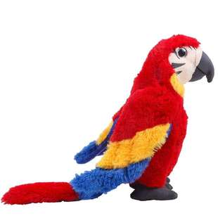 里约大冒险金刚鹦鹉毛绒玩偶仿真鸟儿布娃娃拍照道具儿童生日礼物