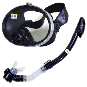 苏舰鼻阀式浮潜游泳高清视野防雾橡胶潜水面眼镜水下呼吸器套装