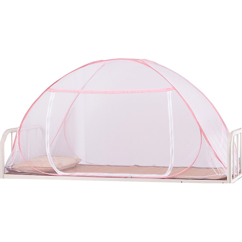蒙古包自动免安装学生单人折叠简易魔术蚊帐0.9m1.2米1.5米1.8m2
