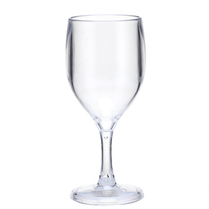 亚克力红酒杯透明香槟杯葡萄酒杯 塑料高脚酒杯ktv白兰地酒吧杯子