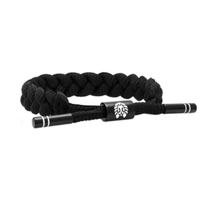 rastaclat黑白鞋带小狮子手链