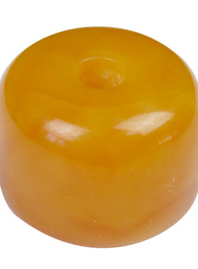 带皮车轮珠饼子星月菩提老蜜蜡