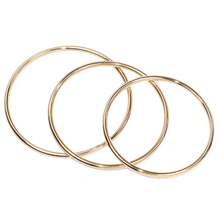 时尚钛钢玫瑰金彩金简约闭口手镯手链配饰气质女饰品礼物