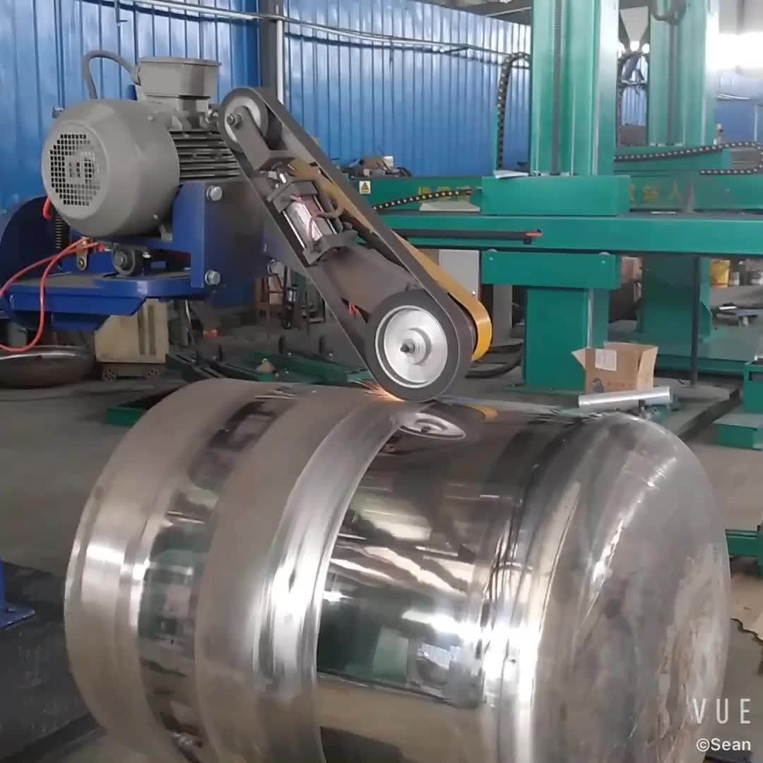 Dualuse Dish Head And Tank Polishing/aluminum Truck Wheel Polishing