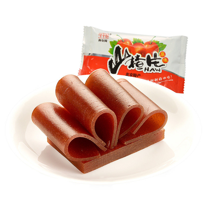 北京特产御食园山楂片原味小包装
