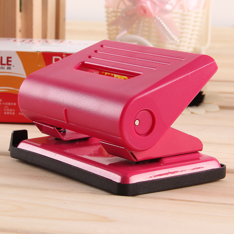 益而高837打孔机标准双孔办公型打孔器带刻度办公文具用品多孔装