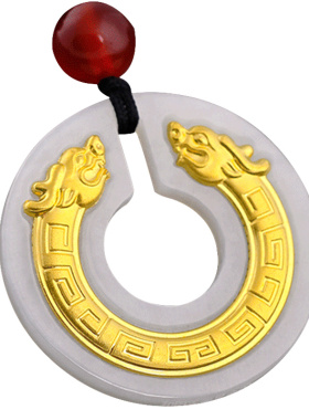 平安扣项链挂件男女款玉佩吊坠